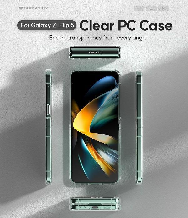 Image du produit PC HardCase Sam Z Flip5 F731 clear (Samsung Galaxy Z Flip5)