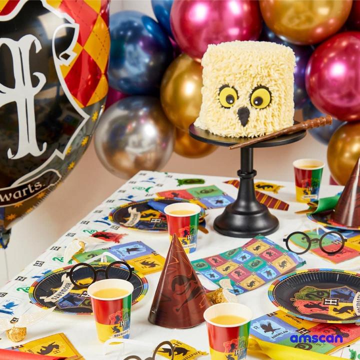 Actual product image Anagram Harry Potter - Hogwarts foil balloon - round - Ø approx. 45 cm (1 x)