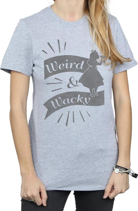 Image du produit Disney - T-shirt ALICE IN WONDERLAND WEIRD AND WACKY - Femme (5XL)