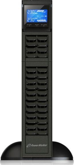 Produktbild Powerwalker VFI 1000 CRS - USV (in Rack montierbar/extern) - 800 Watt - 1000 VA (1000 VA, 800 W, Online-Doppelwandler USV)