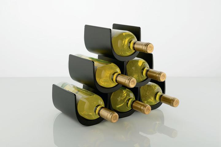 Actual product image Alessi Noè bottle cage (34.5 x 15.5 x 30 cm, 6 Fl.)