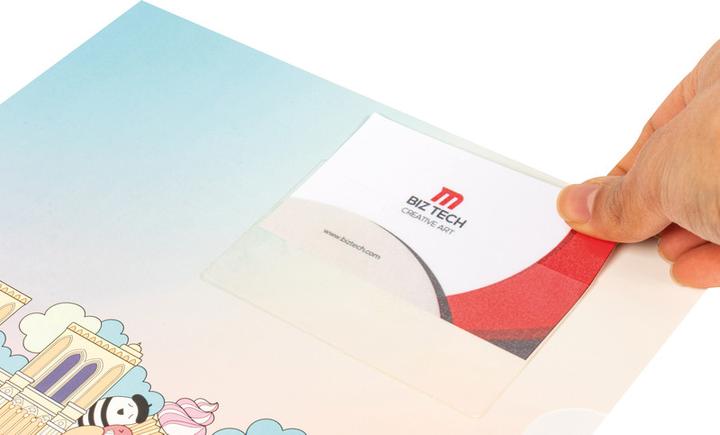 Actual product image Business card pockets 95x60mm (95 x 60 mm)