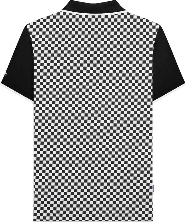 Actual product image Lambretta Mens SS25 Two Tone Big & Tall Polo Shirt (4XL)
