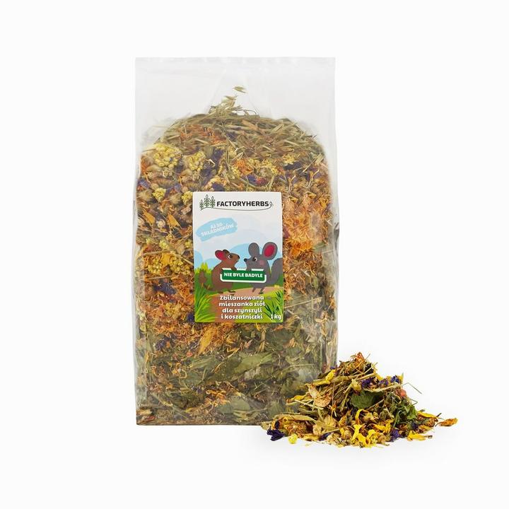 Image du produit FAE FACTORYHERBS Nie byle badyle dla Szynszyli i Koszatniczki 1kg (1 kg, 1 x)