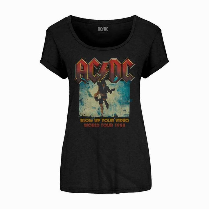 Image du produit AC/DC - T-shirt BLOW UP YOUR VIDEO - Femme (L)