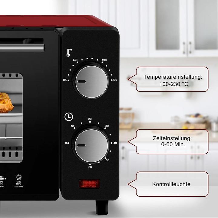 Actual product image Woltu 12 litres, red