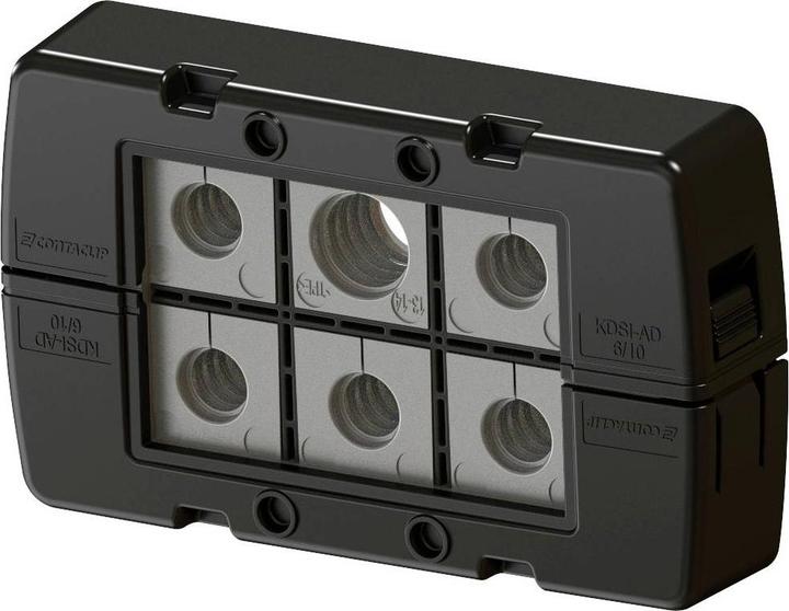 Produktbild Conta-Clip KDSI-SET 6/10 BK Kabeldurchführung Polyamid 6.6 Schwarz 1 St. (Kabeldurchlass, 10.60 cm)