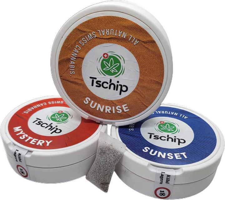 Produktbild Tschip Sunrise CBD Snus (CBD Snus, 400 mg)