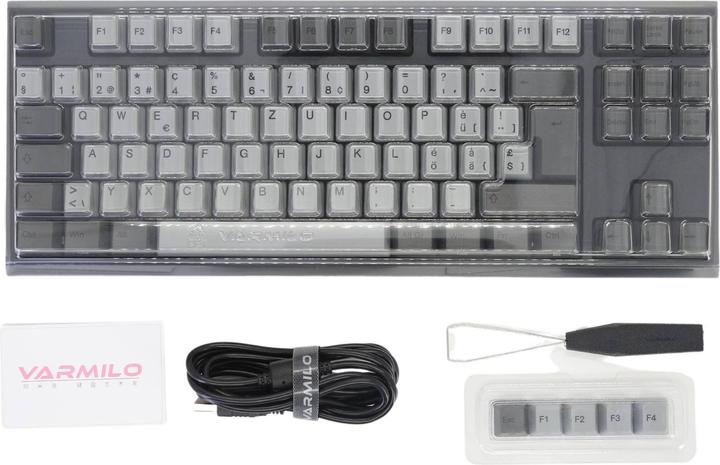 Image du produit Varmilo Cliff Ink Rhyme VCS88 (CH, Filaire, Sans fil)