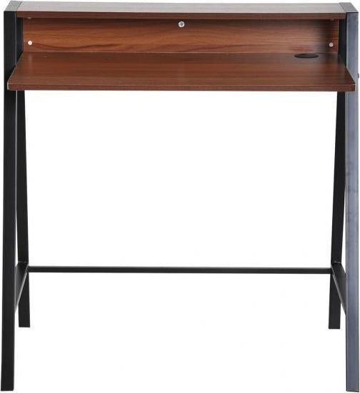 Produktbild Homcom Schreibtisch in Walnuss-Optik (84 x 45 x 85 cm)