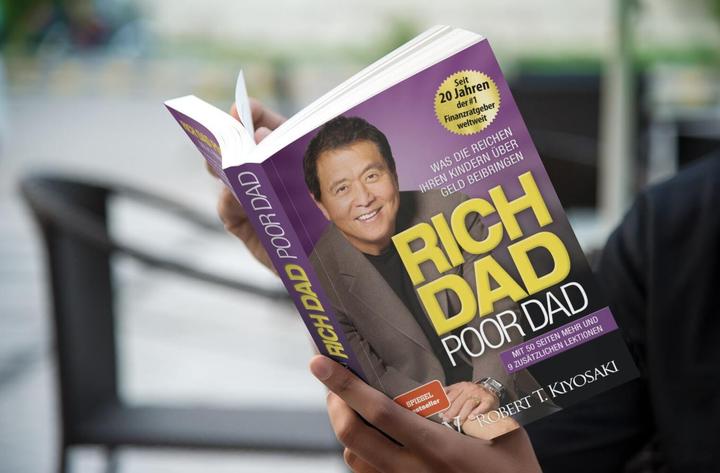 Actual product image Rich Dad Poor Dad (German, Robert T. Kiyosaki, 2014)