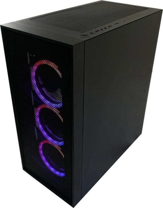 Immagine prodotto LC-Power Case Gaming 802B-ON Nero Wandererd X RGB nero al dettaglio (ATX, mATX, Mini-ITX)