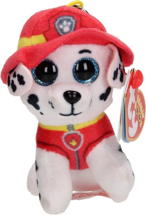 Actual product image Ty Beanie Boo keychain Paw Patrol - Marshall