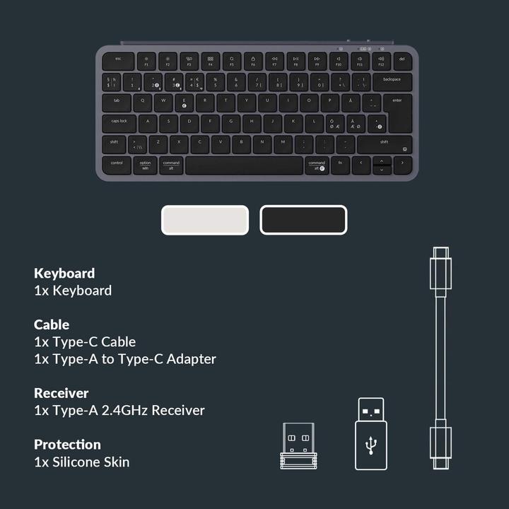 Actual product image Keychron B1 Pro (CH, Wireless)