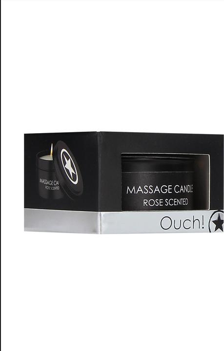 Actual product image Ouch! Massage Candle - Rose Scented