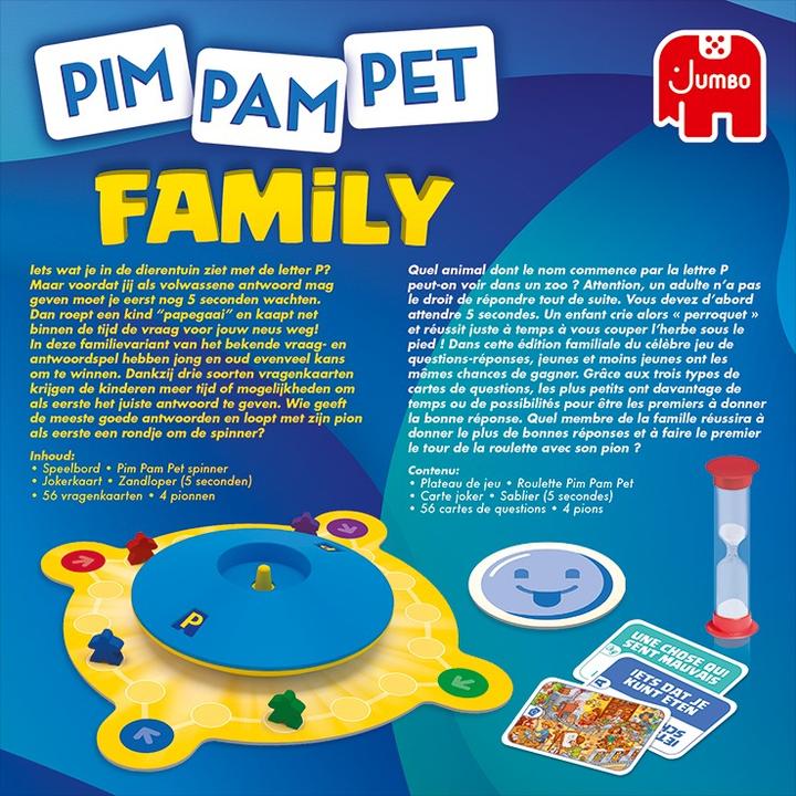 Produktbild Jumbo Pim Pam Pet Family (Deutsch, Französisch)
