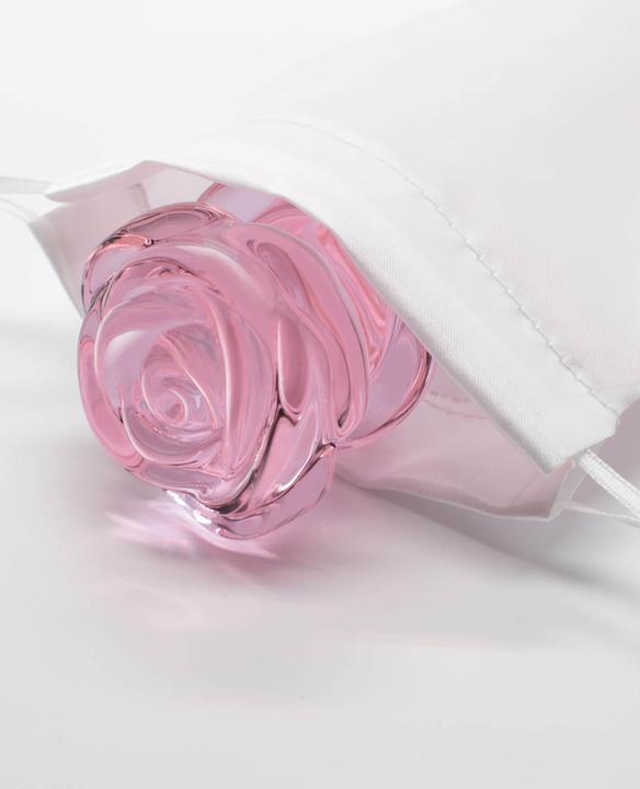 Immagine prodotto Dream Toys Glaze Glass - Dildo G-Spot con bocciolo di rosa