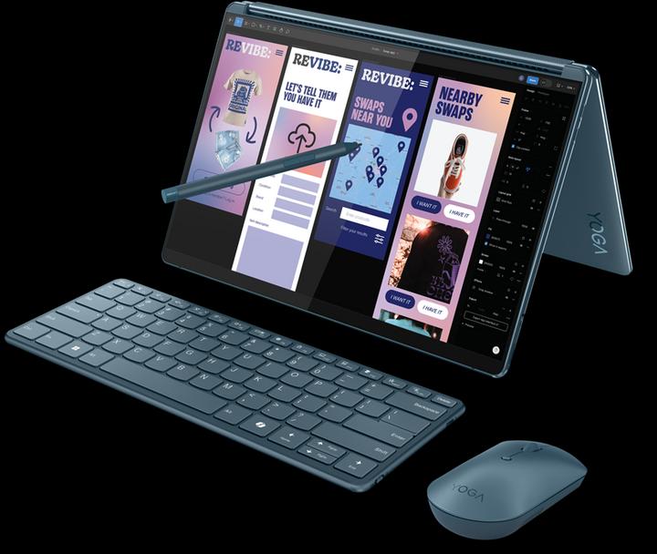 Productafbeelding Lenovo YOGABOOK 9 13IMU9 COREULT7 16GB (13.30", Intel Core Ultra 7 155U, 16 GB, 1000 GB, NL)