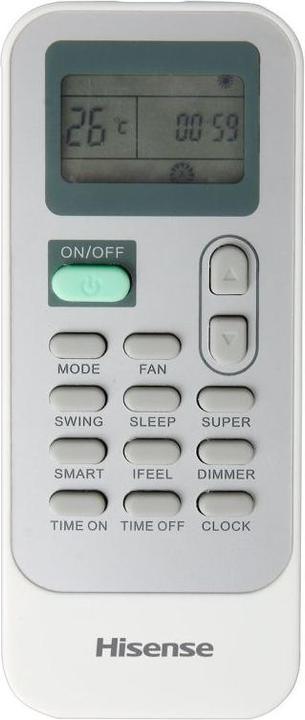 Actual product image Hisense APC09 (36 m², 8871.57 BTU/h)
