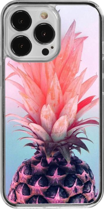 Produktbild PhoneLook Hülle transparent Purple Pink Pineapple (Apple iPhone 13 Pro)