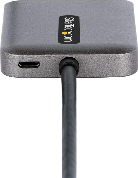 Actual product image StarTech com Displayport MST Hub auf Dual HDMI 4K 60Hz - DP 1.4 Multi Monitor Adapter/Multi Stream T (4.30 cm)