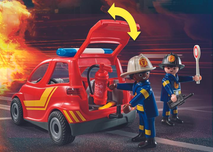 Actual product image Playmobil 71035 Fire brigade small car (71035, Playmobil City Action)