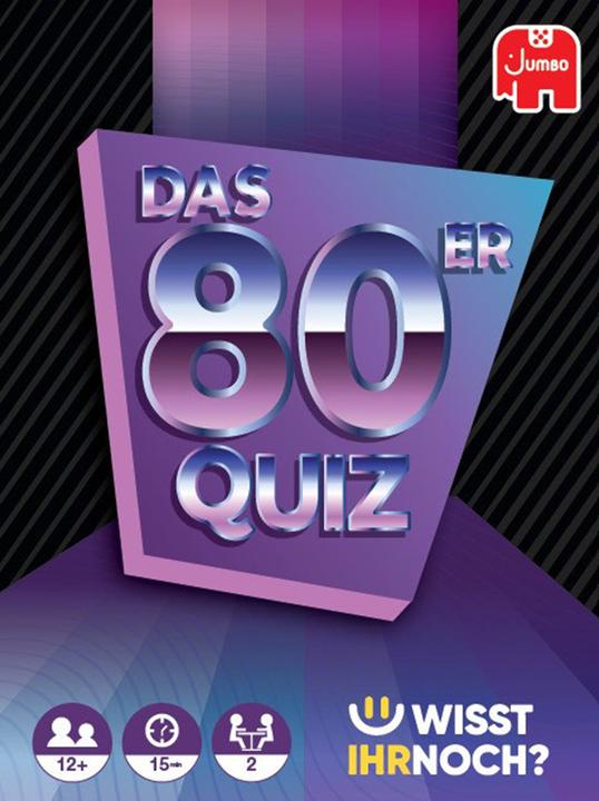 Produktbild Jumbo Das 80er Quiz: Wisst Ihr Noch? (Französisch, Deutsch, Italienisch)