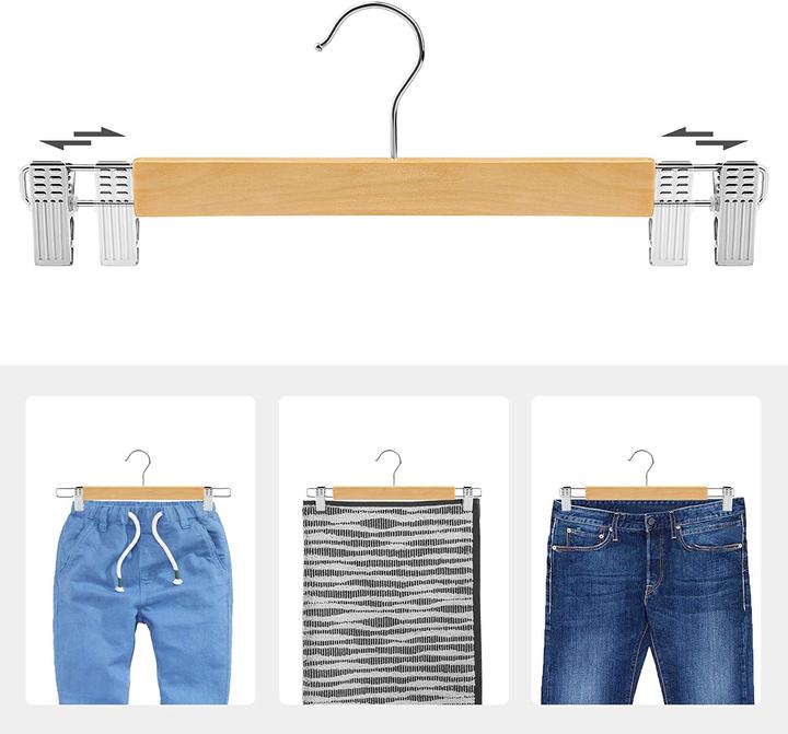 Image du produit Songmics Pinces à pantalons (8 x)