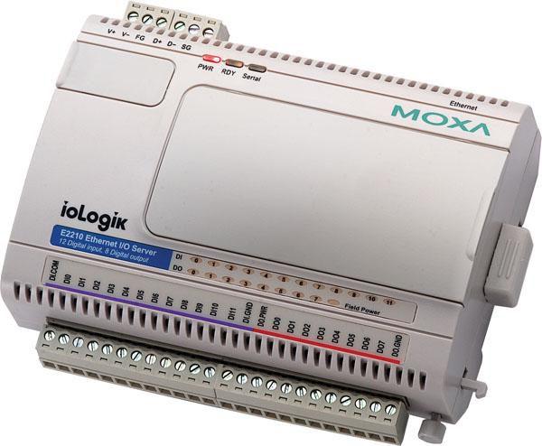 Produktbild Moxa ioLogik E2210 - Fernsteuerungsgerät - 100Mb (Ethernet)