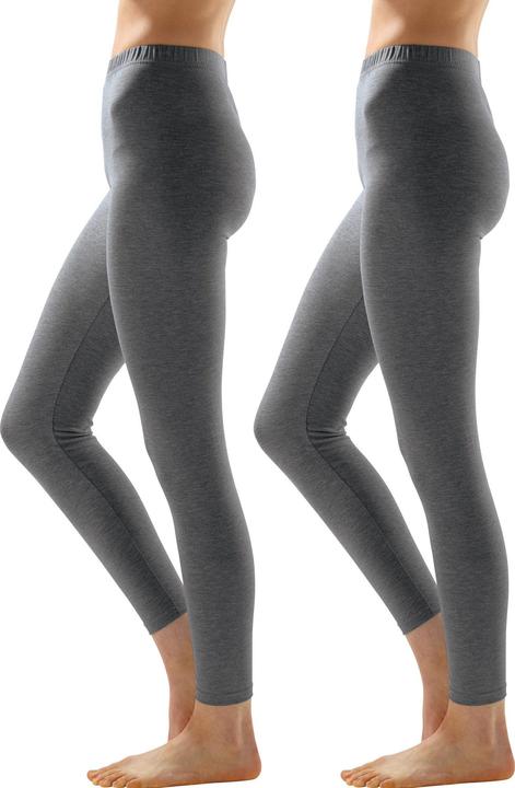 Produktbild Erwin Müller Damen-Leggings, lang 2er-Pack (44, 46)