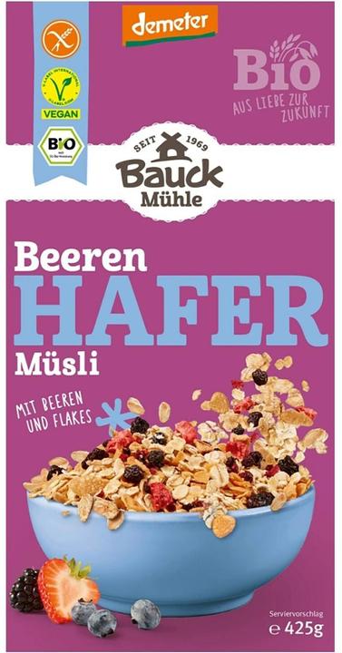 Immagine prodotto Bauckhof Muesli alla bacca (425 g)