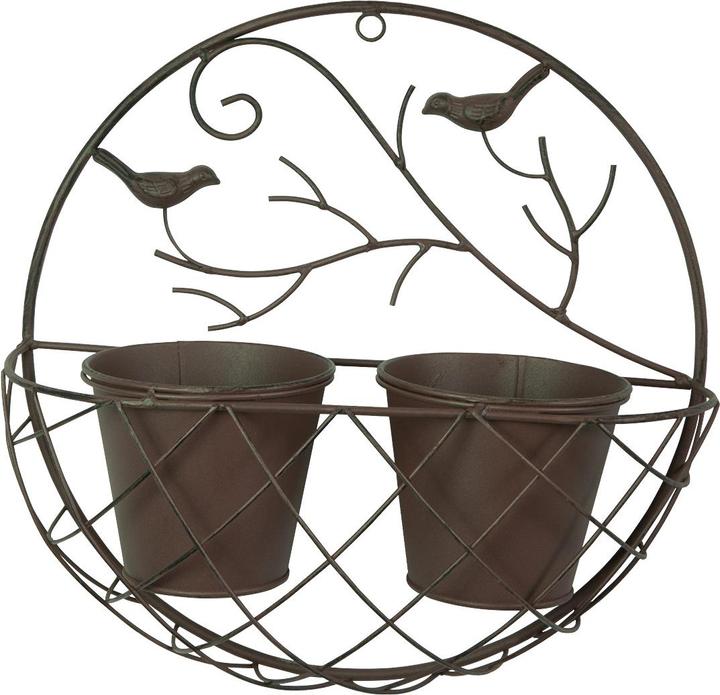 Image du produit Casativo Support mural pour pots de fleurs en métal