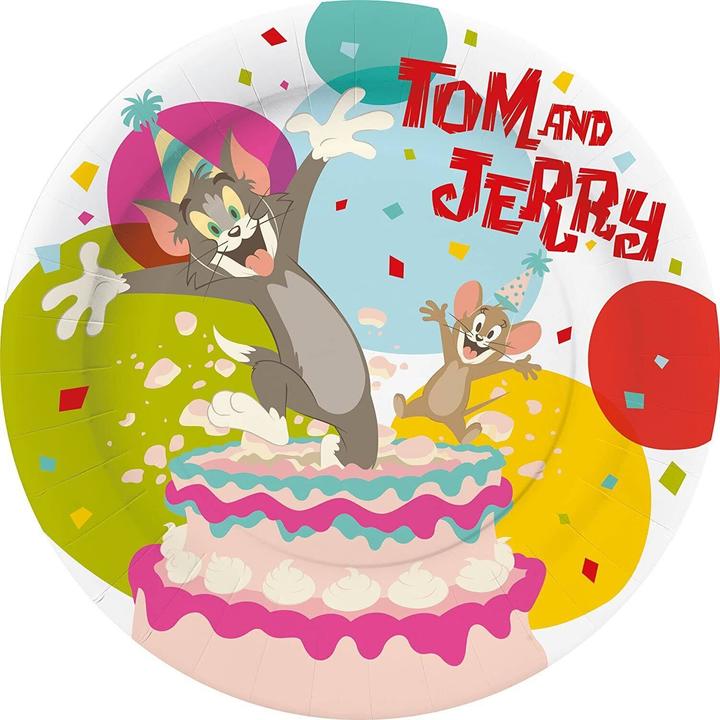 Tom & Jerry Runder Kuchenteller (10erPack)