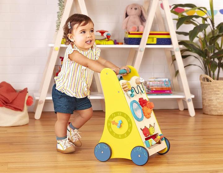 Produktbild B. toys by Battat Lauflernwagen Holz