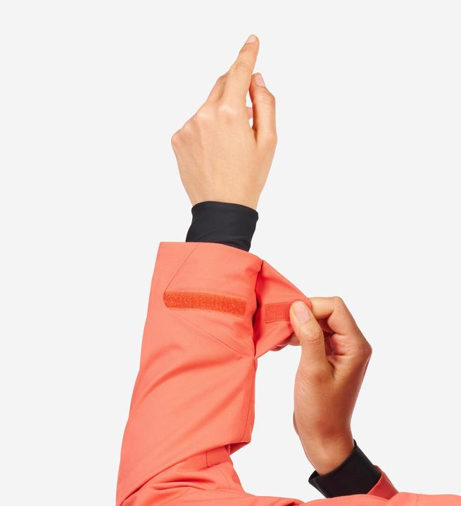 Produktbild Tribord Women’s long waterproof raincoat - Sailing 500 brick (S)