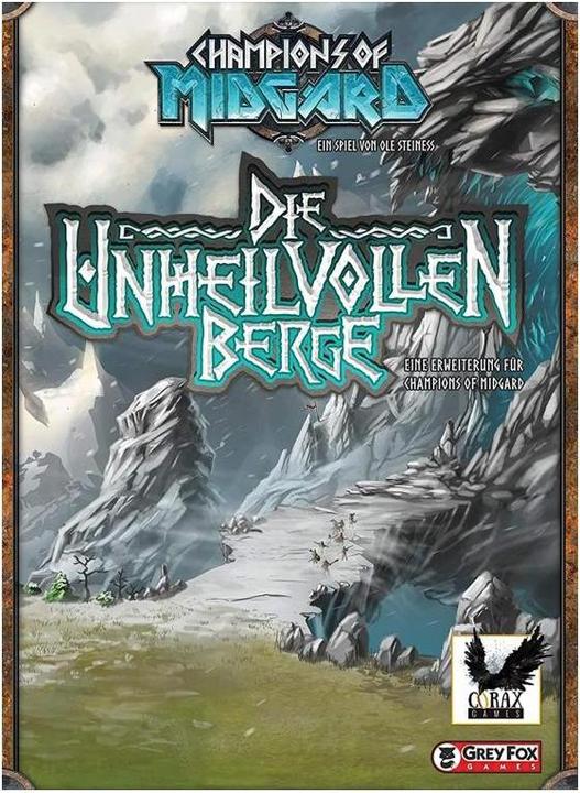 Produktbild Corax Games 1023651 - Champions of Midgard: Die unheilvollen Berge, 2-4 Spieler, 10 Jahren (DE-Erweiterung) (Deutsch)