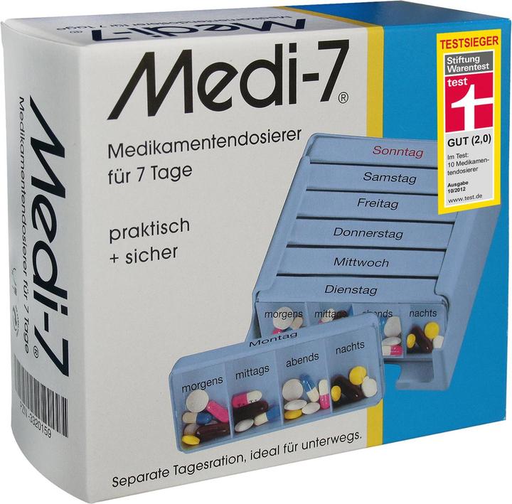 Medi-7 Medikamentendosierer 7 Tage