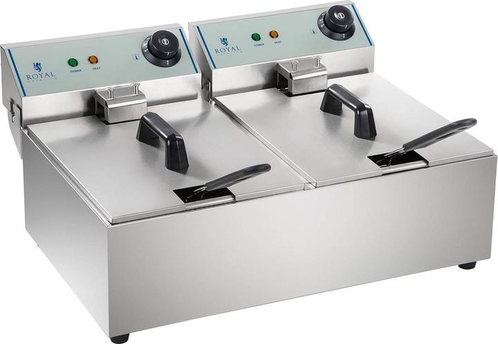 Actual product image Royal Catering Deep fryer