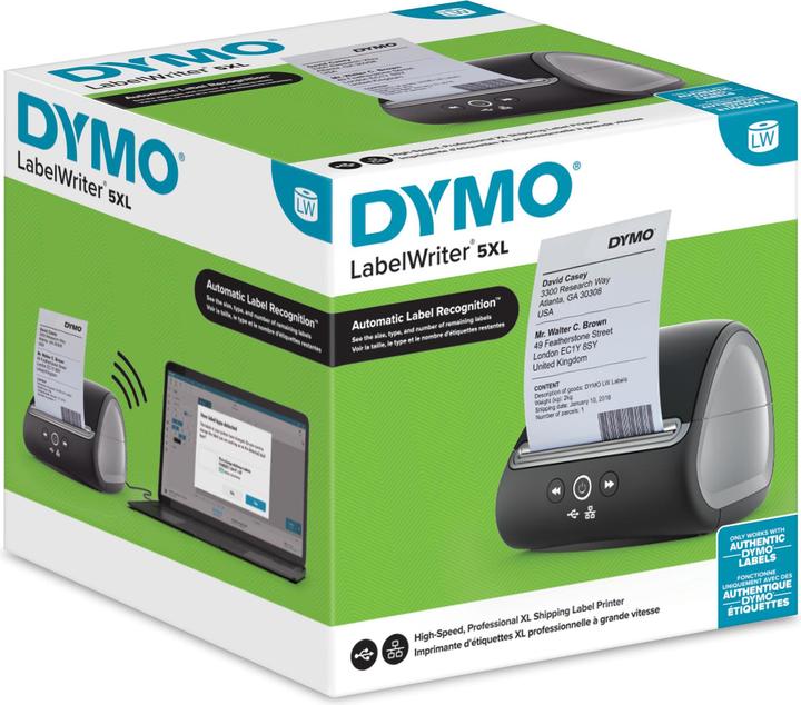 Actual product image Dymo LabelWriter 5XL (300 dpi)