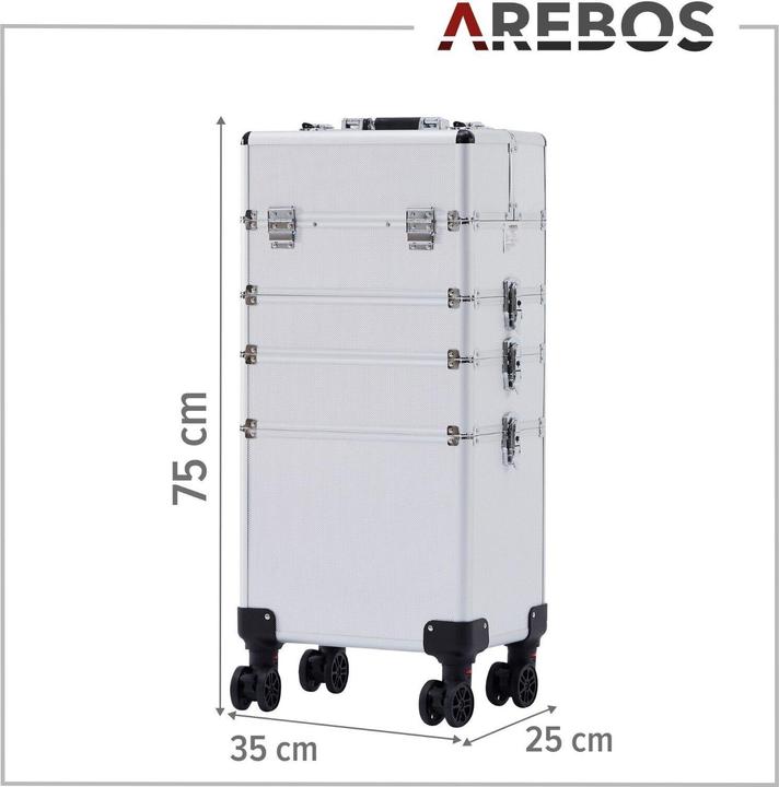 Immagine prodotto Arebos Custodia per cosmetici 4in1