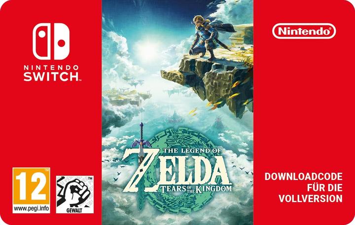 Actual product image Nintendo The Legend of Zelda: Tears of the Kingdom Digital Code (Switch)