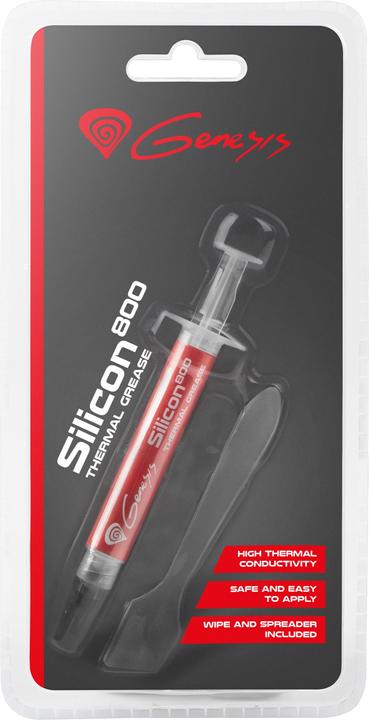 Image du produit Genesis Pâte conductrice de chaleur en silicone /m-K (11 W/m K, 2 g)