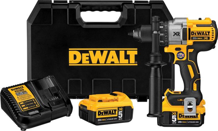 Actual product image DeWalt DCD991P2 Set (Rechargeable battery operated)