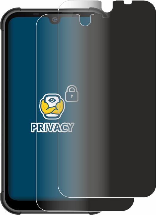 Produktbild BROTECT Sichtschutzfolie Anti-Spy Privacy Folie Blaulicht-Schutz (2 Stück, Beafon MX1)