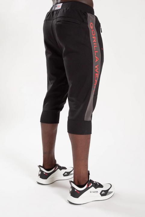 Actual product image Gorilla Wear Thompson 3/4 Jogginghose - Schwarz (XL)