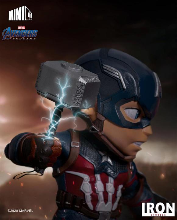 Produktbild Iron Studios Avengers Endgame Mini Co. PVC Figure Captain America 20 cm