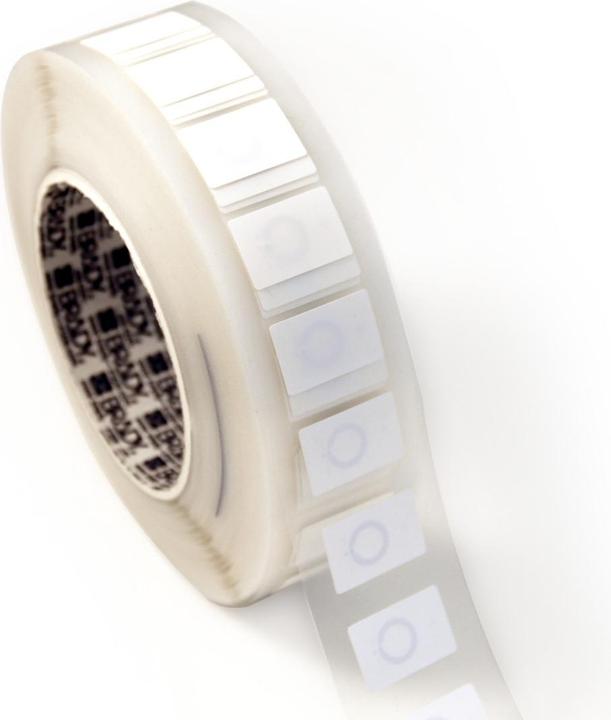Produktbild Brady THT-UHF-481-24x16, Chemikalienbeständige Objektträger-RFID-Etiketten, Polyester, Weiss, matt