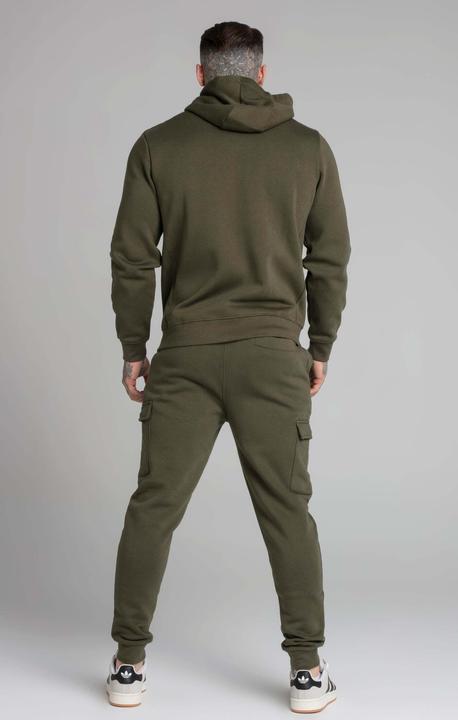 Immagine prodotto Siksilk Pantaloni della tuta Khaki Essential Cargo Jogger (L)