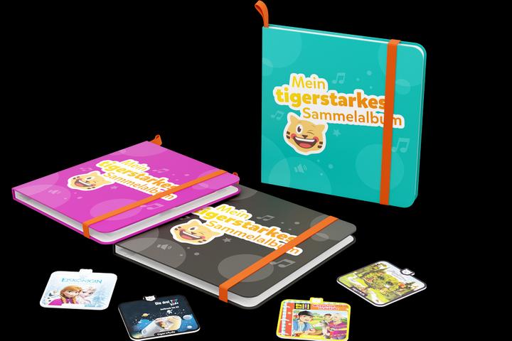 Actual product image Tigermedia scrapbook (German)