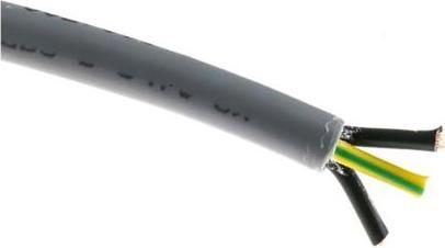 Actual product image Rs Pro YY Control cable, 4-wire x 1 mm² Grey, 50m, steel, galvanised (50 m)